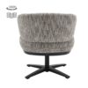 Eetkamerstoel Perca Ted 8 draaibaar met pocketvering en armleuningen – Dubbelman Design