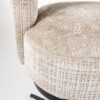 Barstoel Bruce (Cremona 02) - Draaipoot 360 / zwart - Afbeelding 2